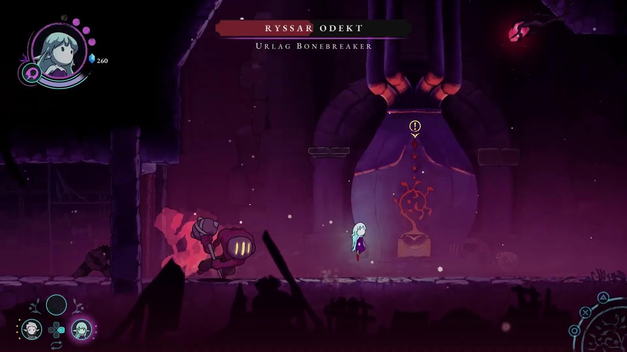 Playing Greak - Memories of Azur on PS 5
