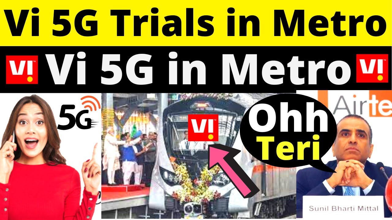 Vi 5G Trials in Bangalore Metro | Vi Fastest 5G Network in India | 5G Trials in Metro in India 2022