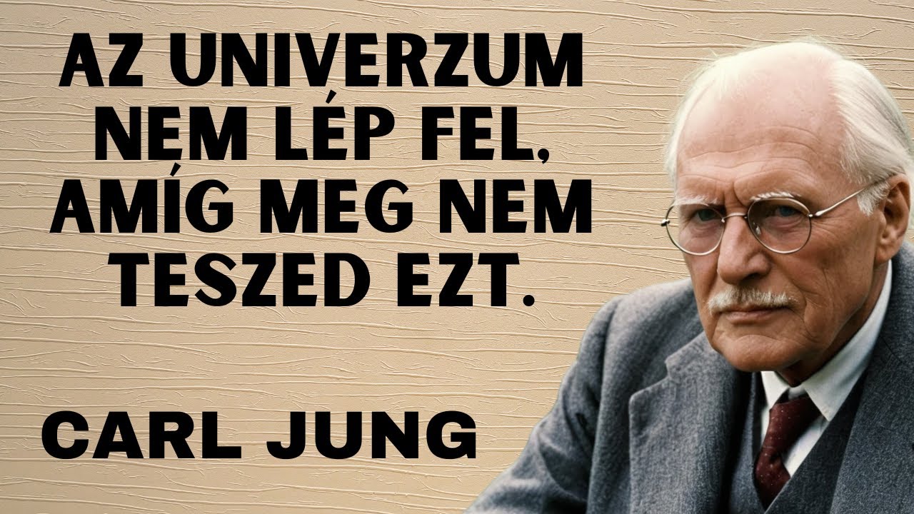 Az egyetlen dolog, amit meg kell tenned, hogy az univerzum a javadra dolgozzon | Carl Jung