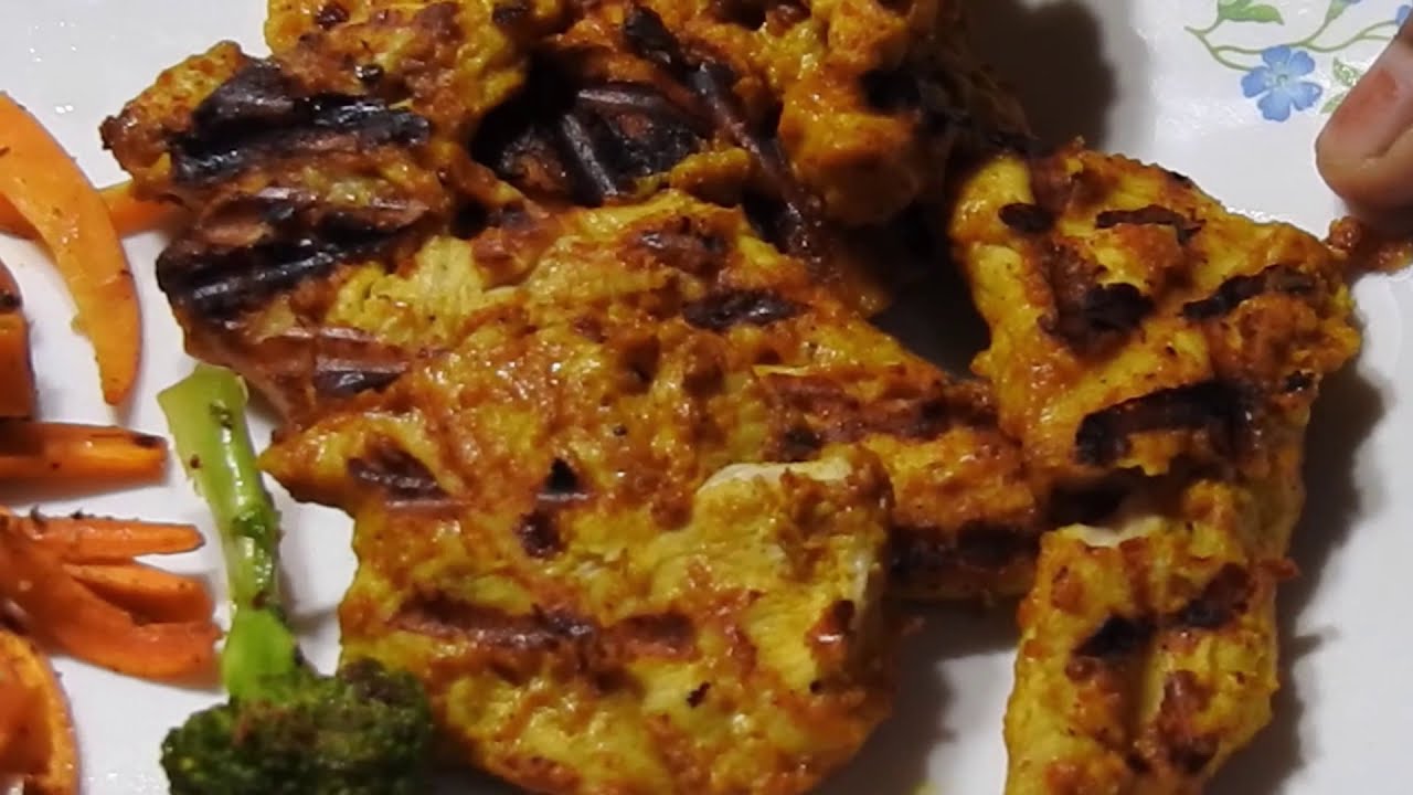 Grilled Chiicken in Havells 4 slice sandwich maker and grill Review|demo