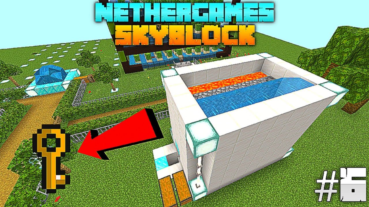 How to make Key farm in Nethergames Skyblock