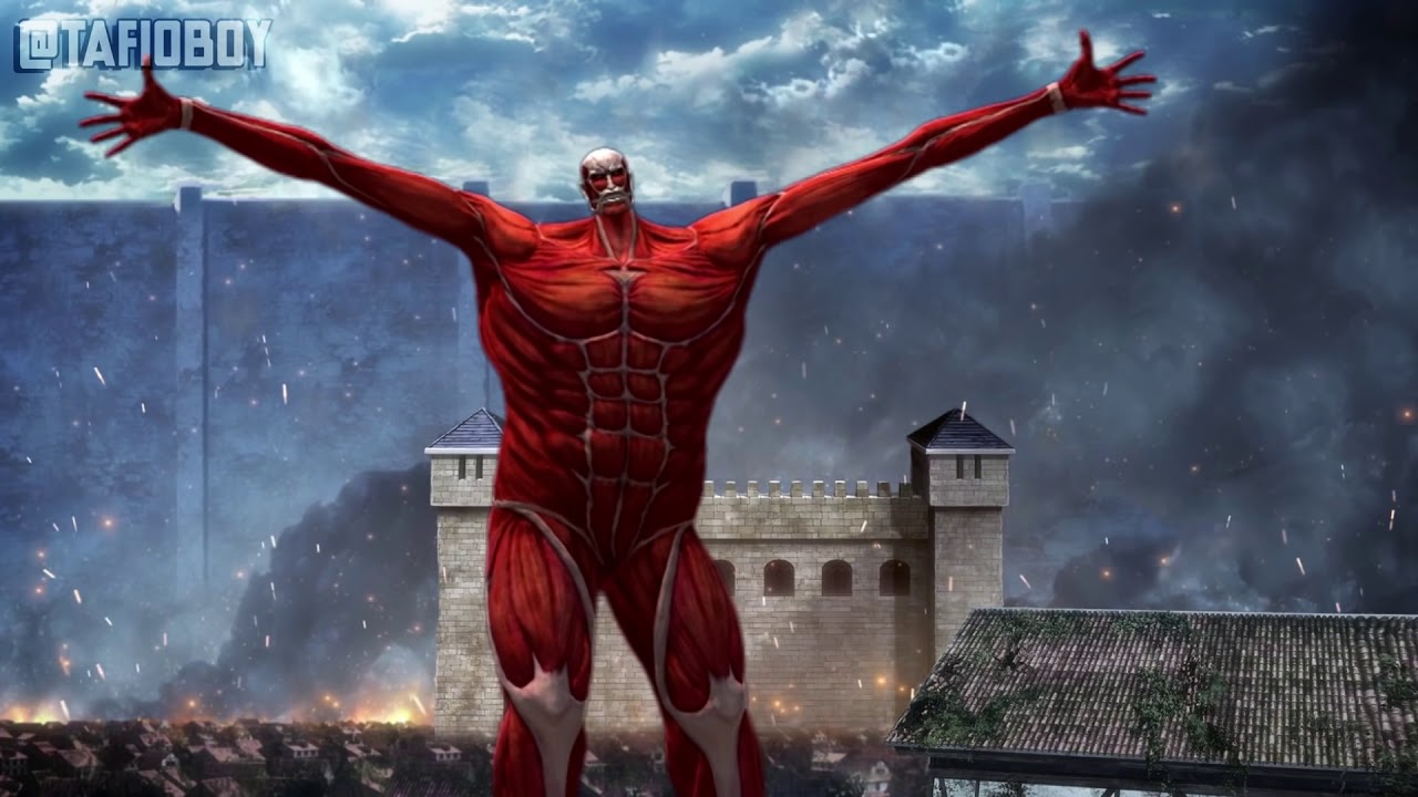 #shingekinokyojin #SnK #AttackonTitan Chika Dance Colossal Titan Edition