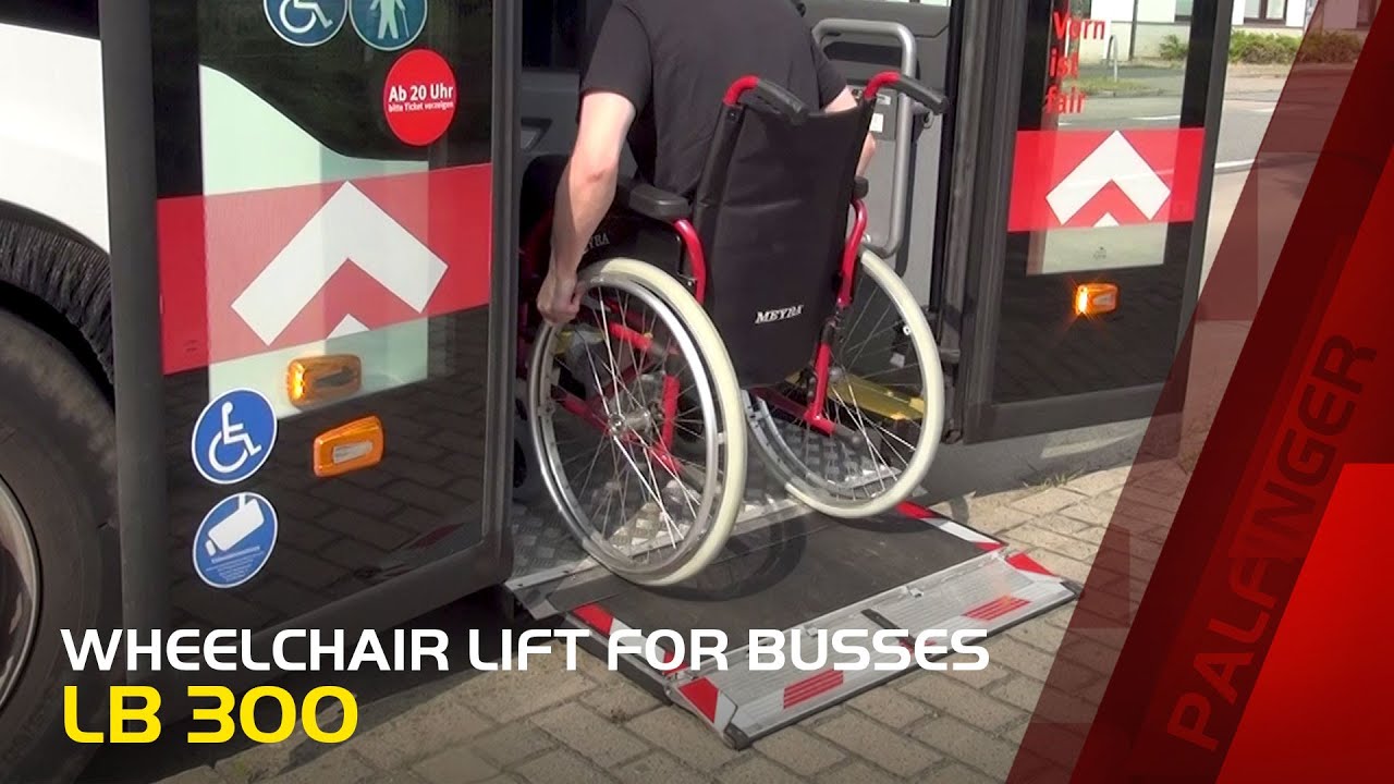 PALFINGER LB300 - Wheelchair lift for buses