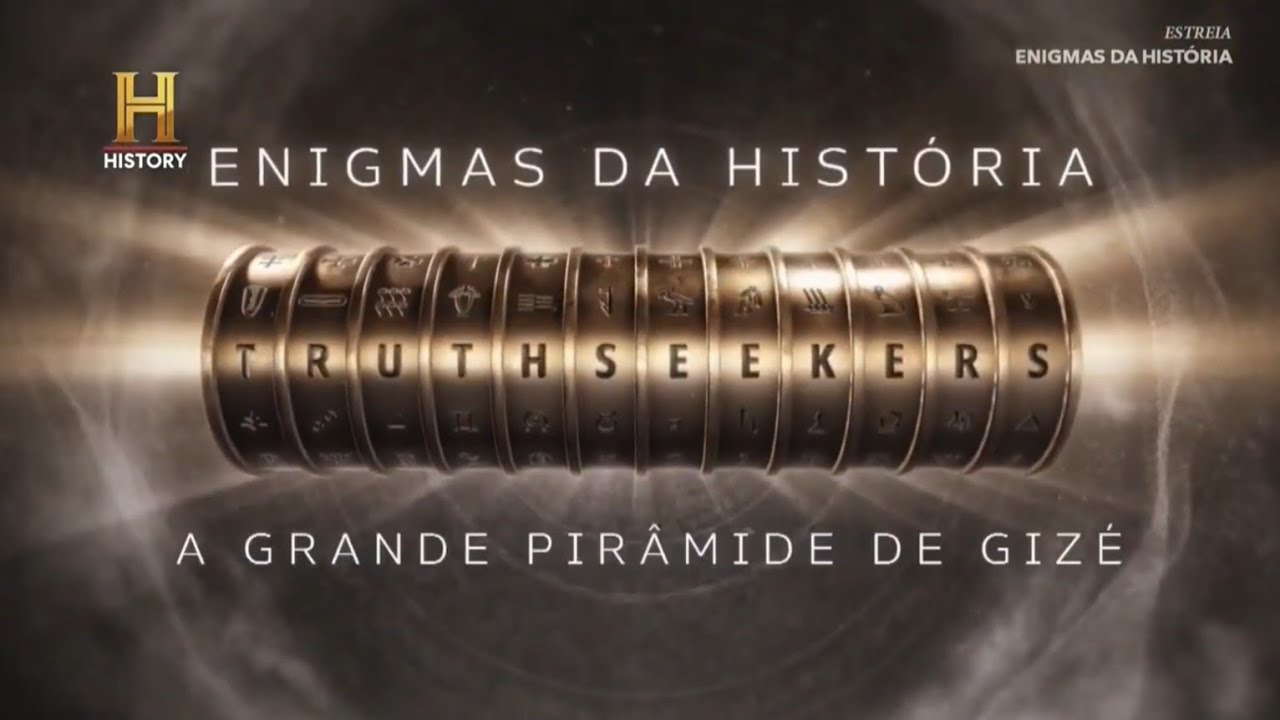 Enigmas da Hist&oacute;ria! A grande Pir&acirc;mides de giz&eacute;. documentario dublado em portugu&ecirc;s do Brasil history
