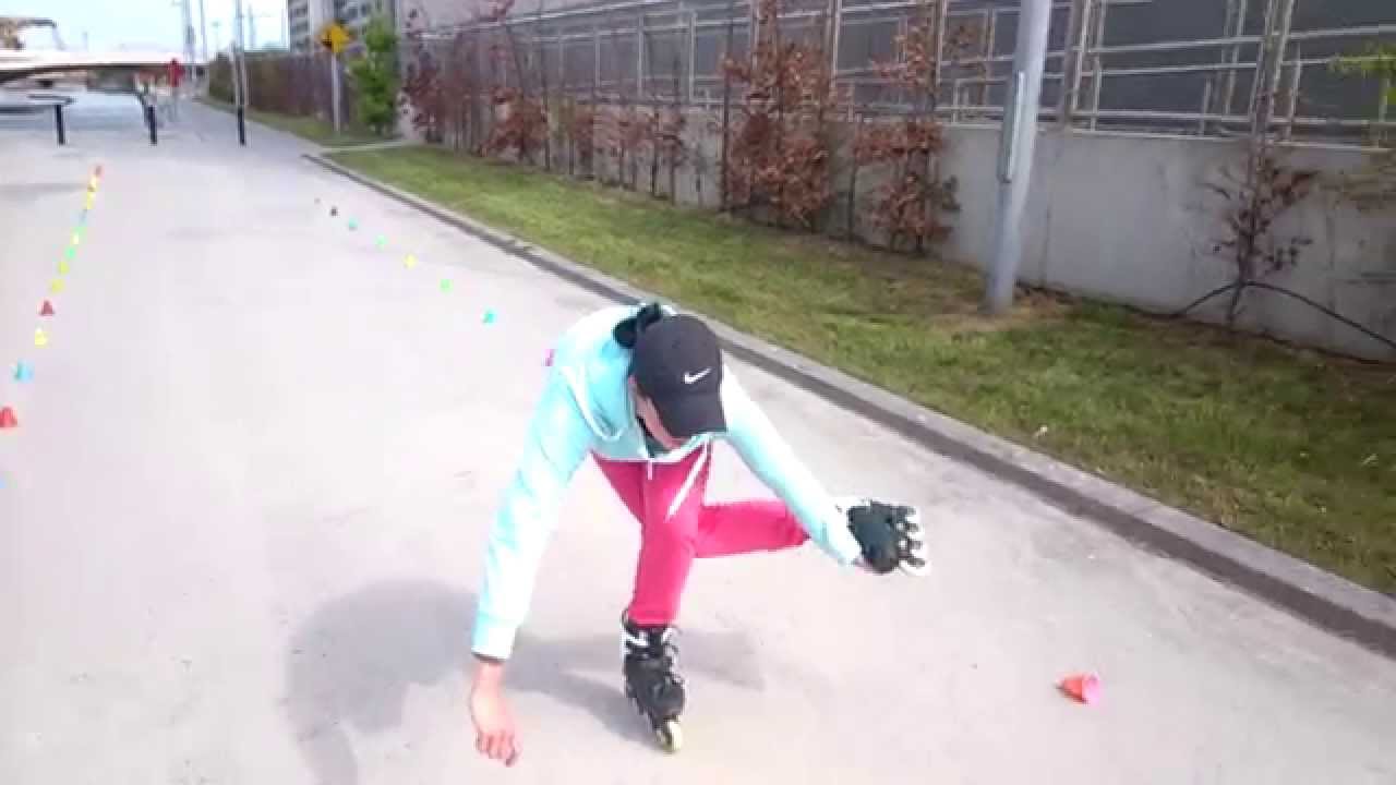 freestyle slalom skating christie tutorial