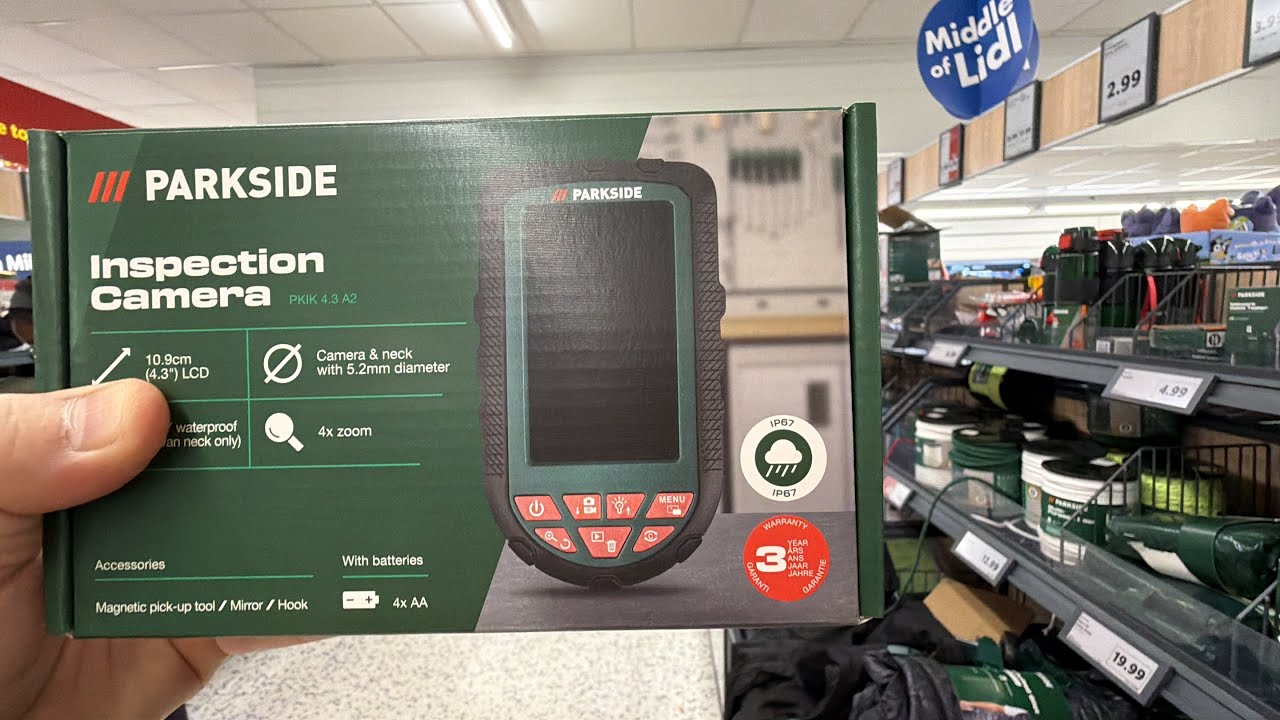 Lidl Parkside New DIY Tools with Ultimate Speed Car Care & Motorbike arrivals - 07/11/2025