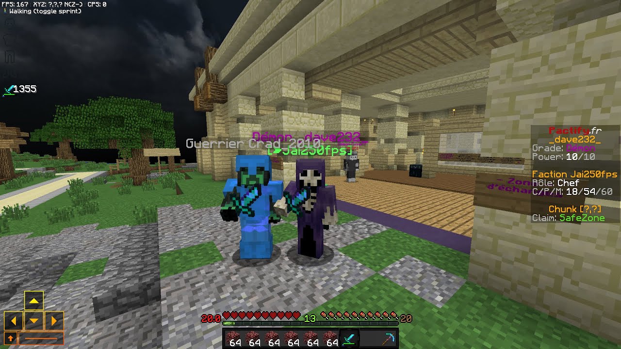 (pactify) drop nether + trapping