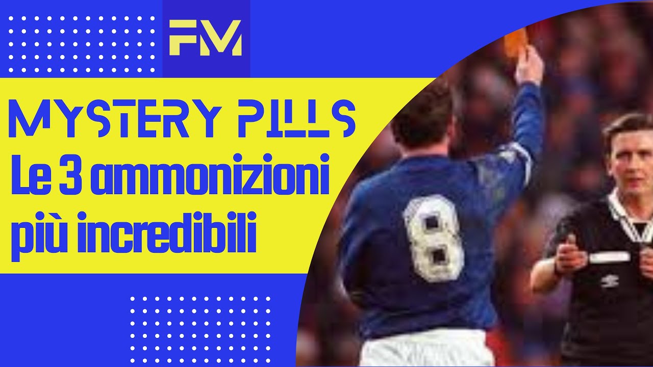 Le AMMONIZIONI pi&ugrave; INCREDIBILI nella storia del calcio