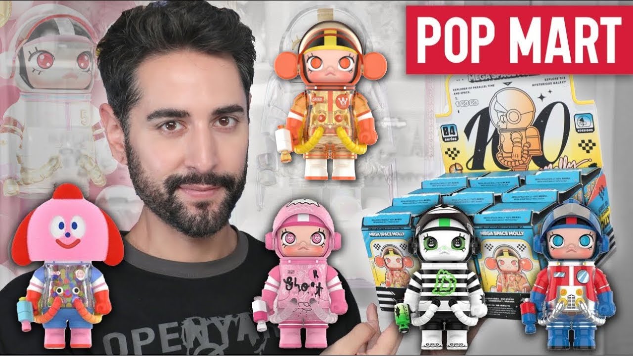 Unboxing the FULL POP MART - MEGA SPACE MOLLY 100% Series4! All Blind Boxes 💜