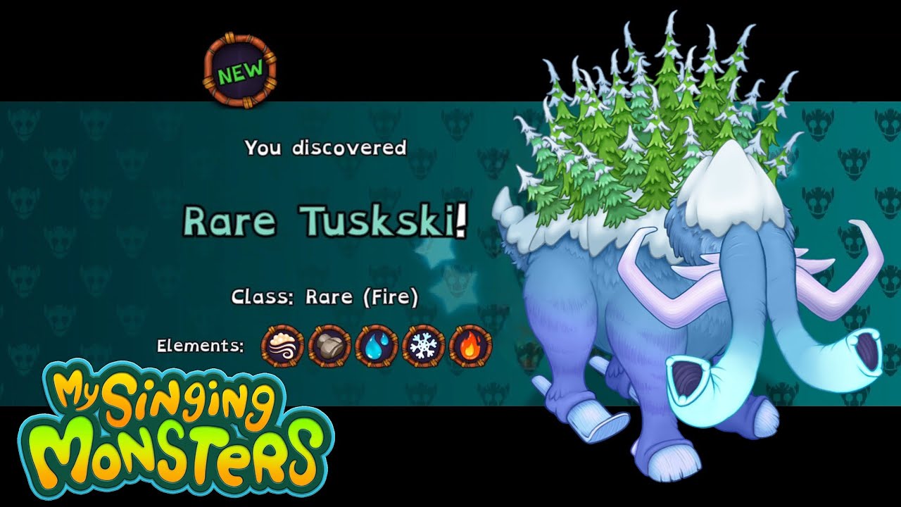 How to get Rare Tuskski - Faerie Island (My Singing Monsters 4.1.3) MSM