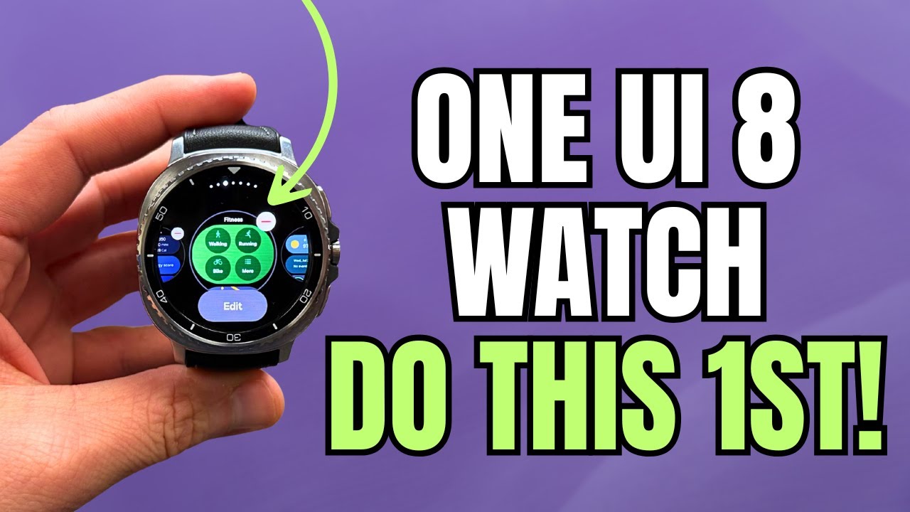Samsung One UI 8 Watch Update - First Things To Do! (Galaxy Watch 8 Classic Setup + Tips)