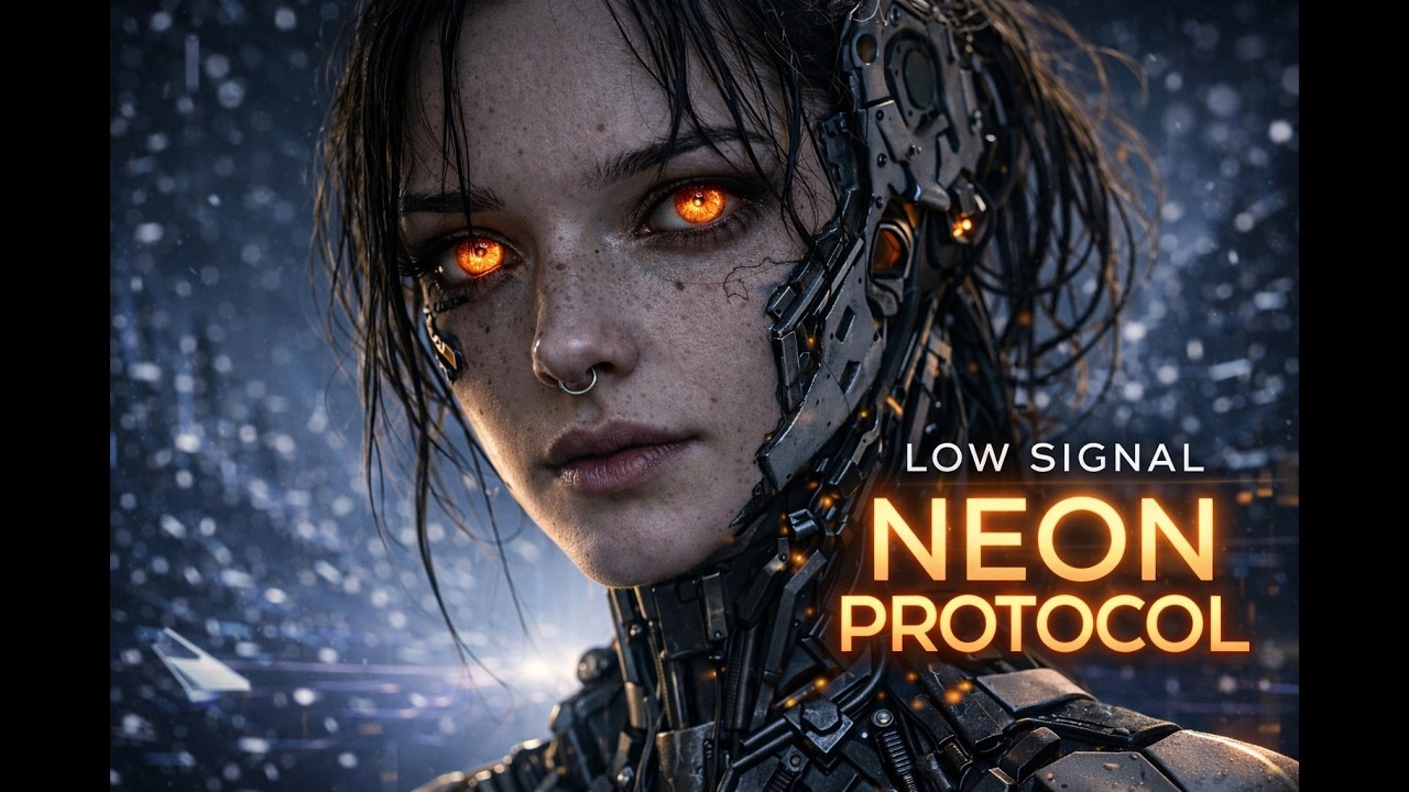 Low Signal — Neon Protocol (Cyberpunk Lyric Video)