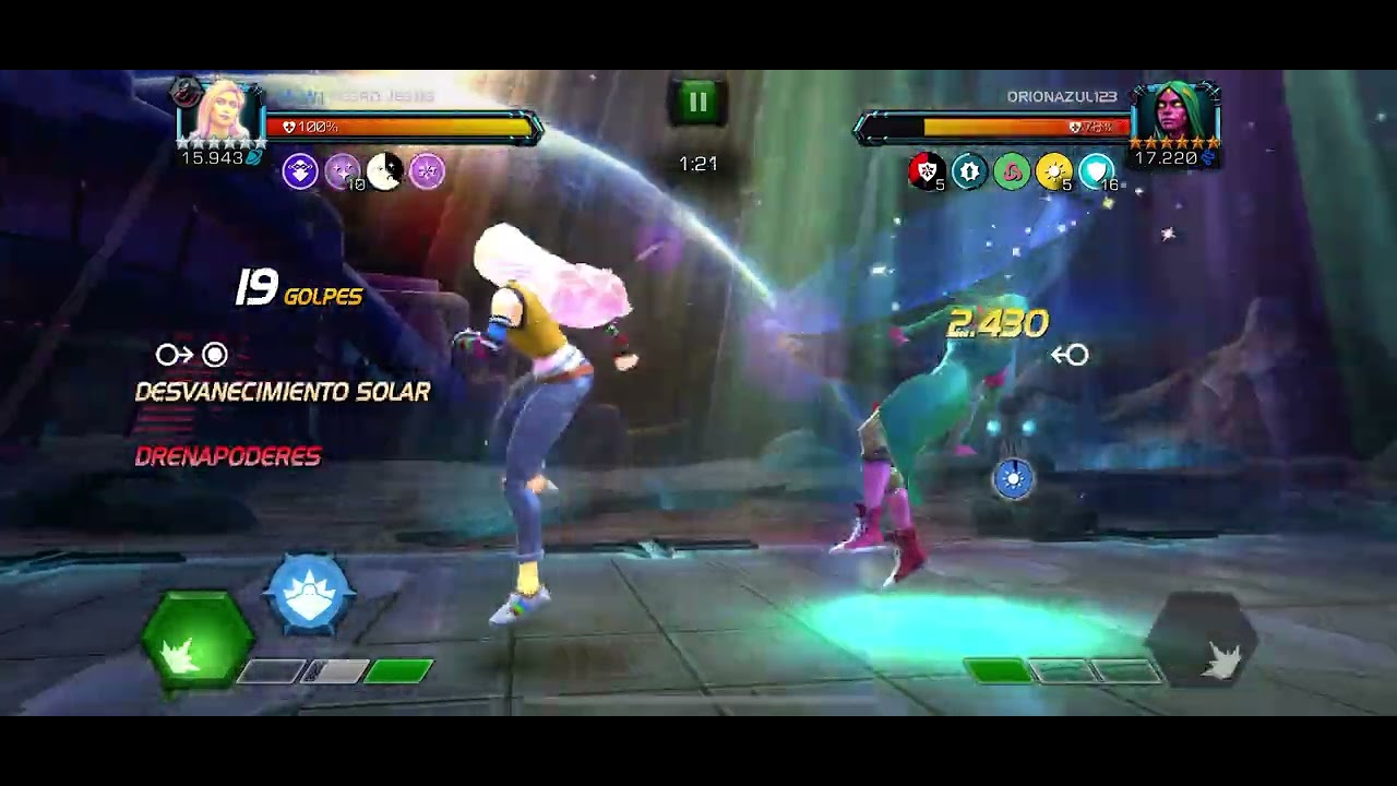 Karolina Dean vs Viv Vision MCOC - GÁNALE MUY RÁPIDO a la CHATARRA esa