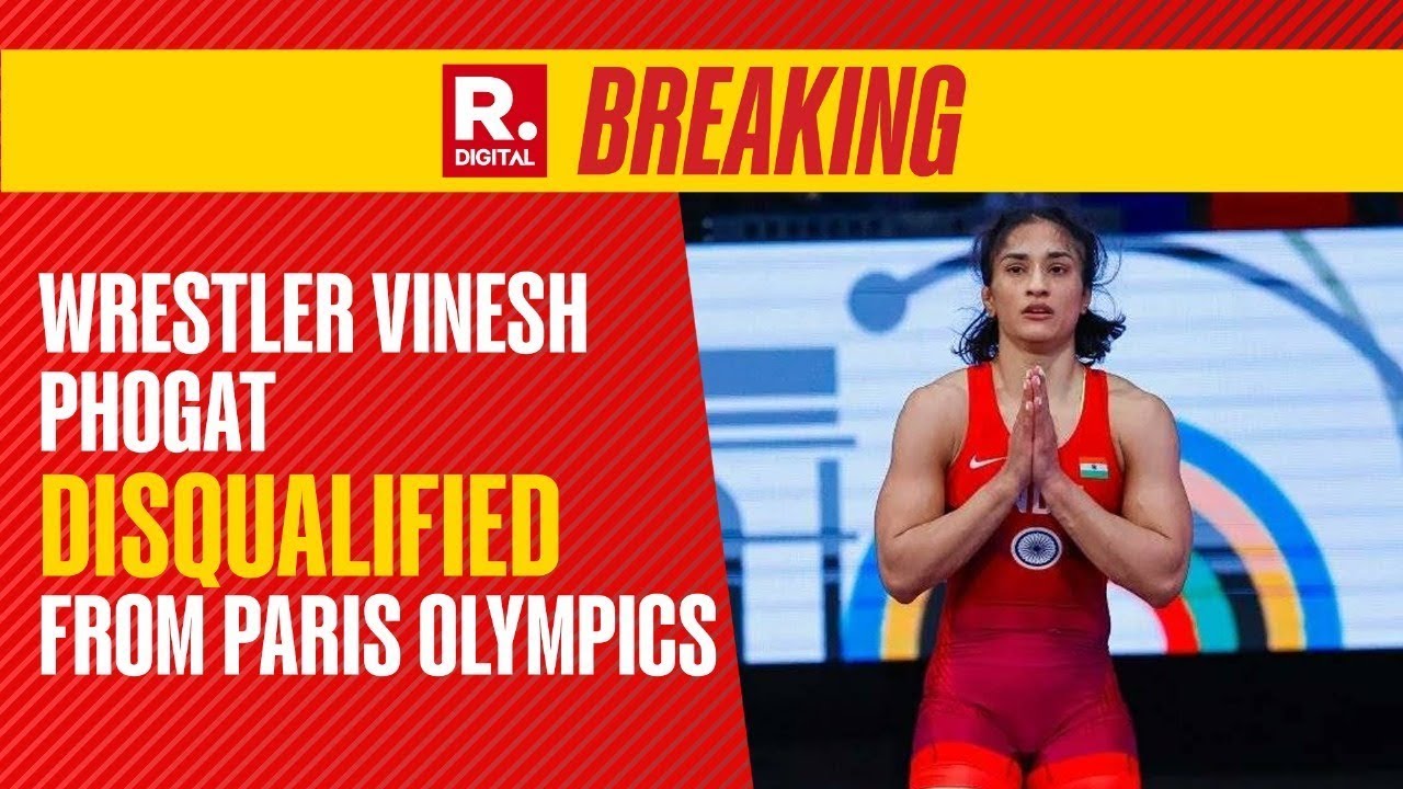Vinesh Phogat's Olympics Gold Medal Hopes Dashed   Olympics Heartbreak   Breaking News 1