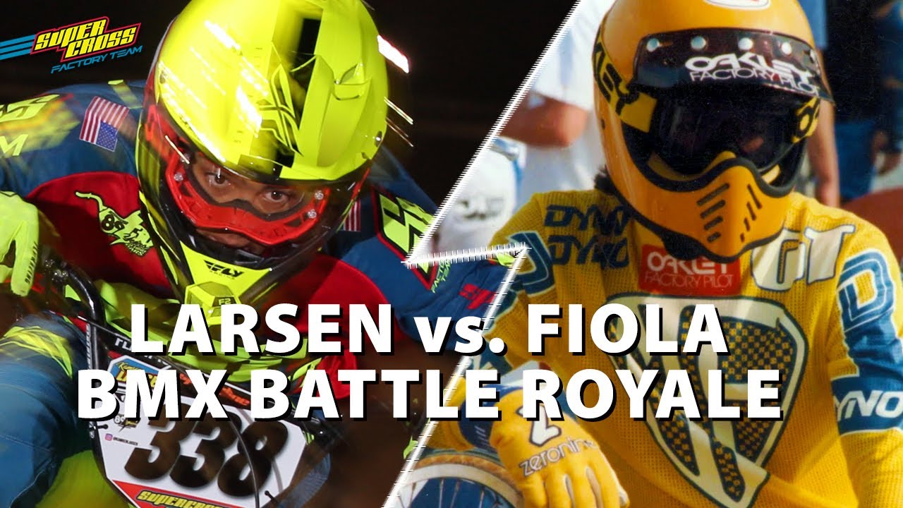 BMX Balance Bike Battle! Kam Larsen VS. Eddie Fiola - Who won?!