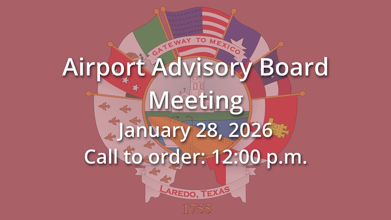 Airport Advisory Board Meeting. 01/28/2026
