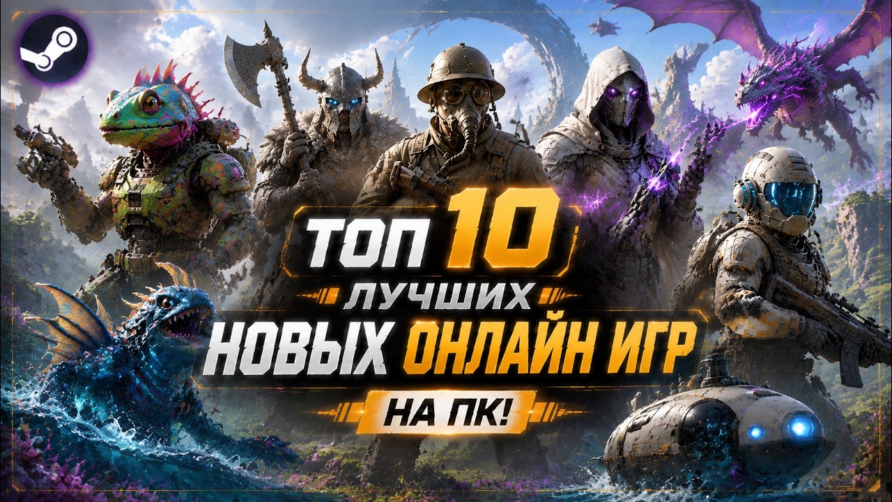 Топ 10 Лучших Новых Онлайн Игр на Пк!