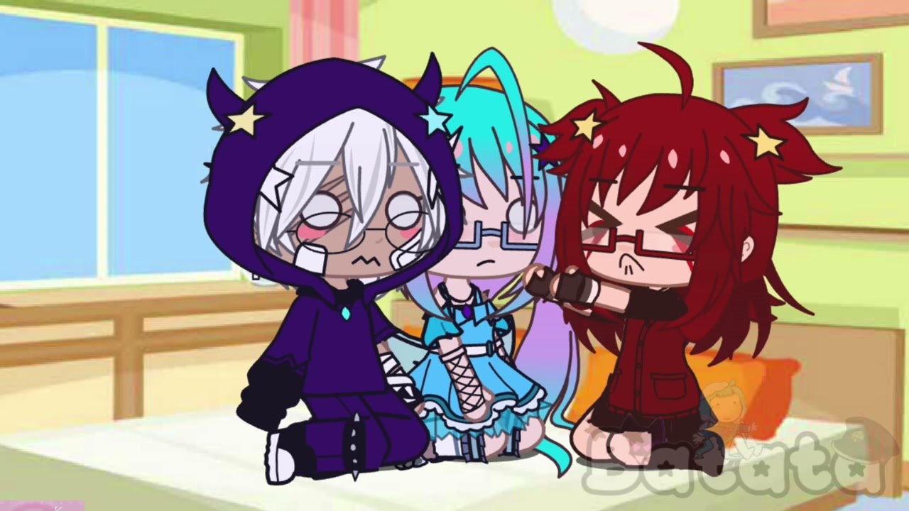 ||~Um dia chuvoso~|| parte 2|| Minha AU ||Turma da batatinha || #gacha #demonfish #potatoduck
