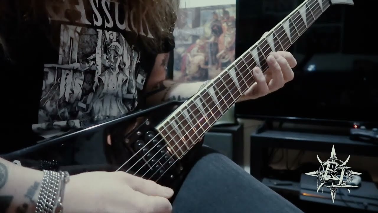 EVIL INVADERS - In Deepest Black (Guitar Playthrough Video)