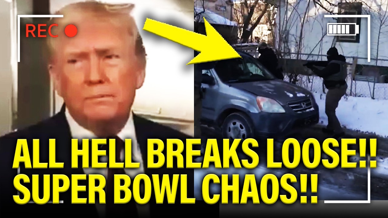 All HELL BREAKS LOOSE as ICE RAMPS UP for SUPER BOWL!!