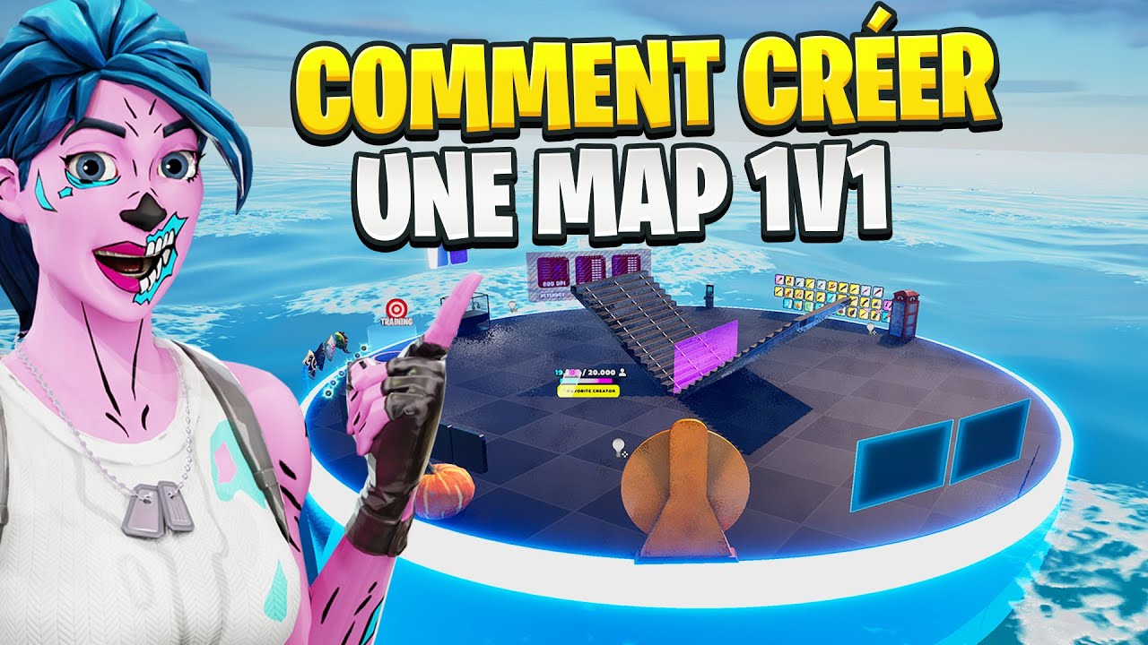 Comment CR&Eacute;ER une MAP 1v1 BUILD FIGHT sur Fortnite ? (MAP BF)