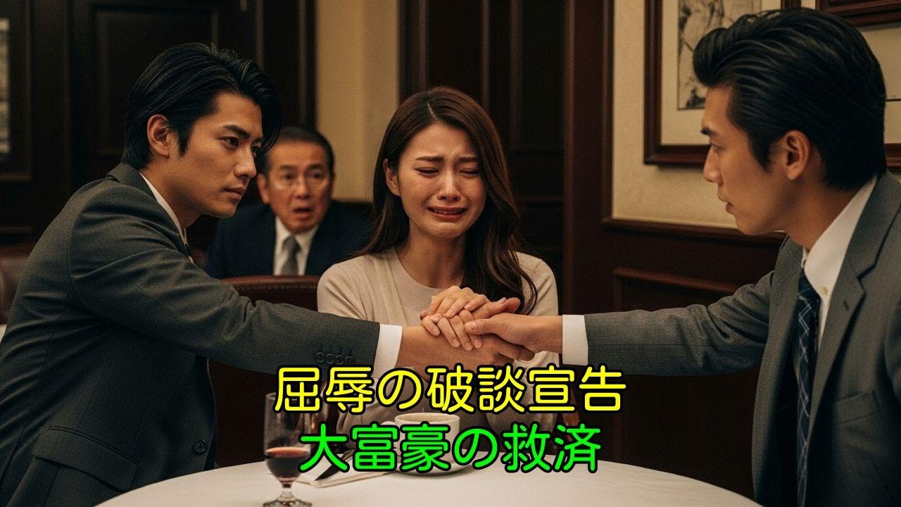 格下と見下され破談。絶望の私を救ったのは隣席の冷徹大富豪だった