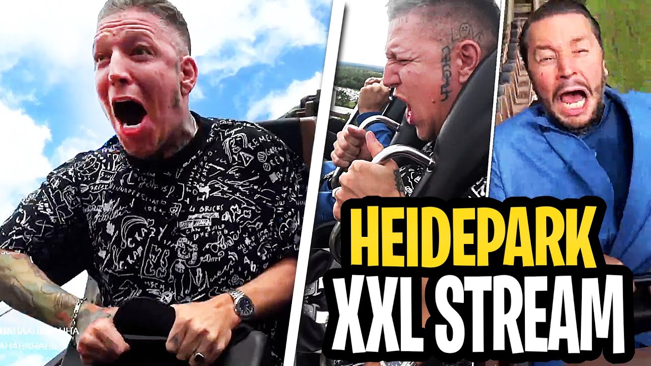 XXL LIVESTREAM aus dem HEIDEPARK!😱🎢 mit @marc.gebauer & @SkylineTV | MontanaBlack Stream Highlights