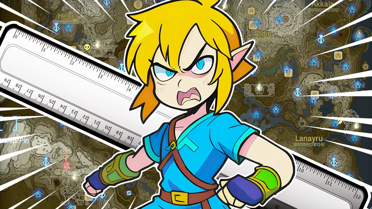 Crossing totk in Straight Lines was harder than I thought...