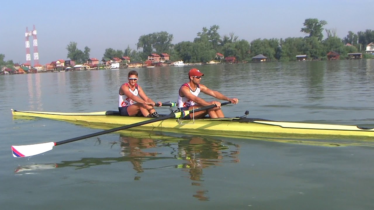 dvojac trening 20.jun 2018. Veslčaki savez Srbije