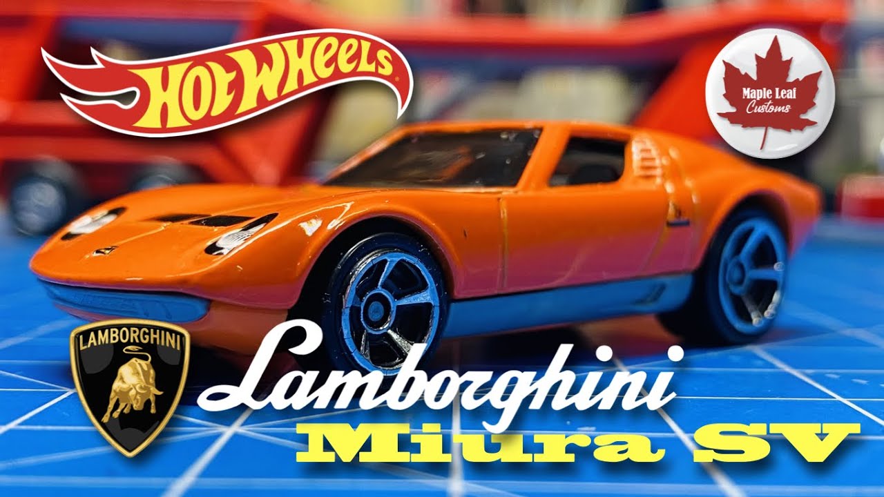 Hot Wheels '71 Lamborghini Miura SV (214 )