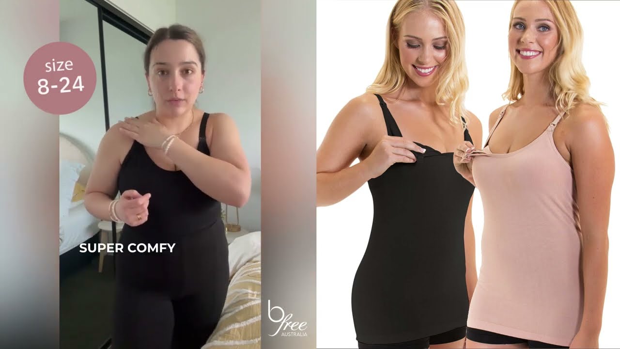 Bamboo Bliss: The Ideal Nursing Camisole for Moms 🤱