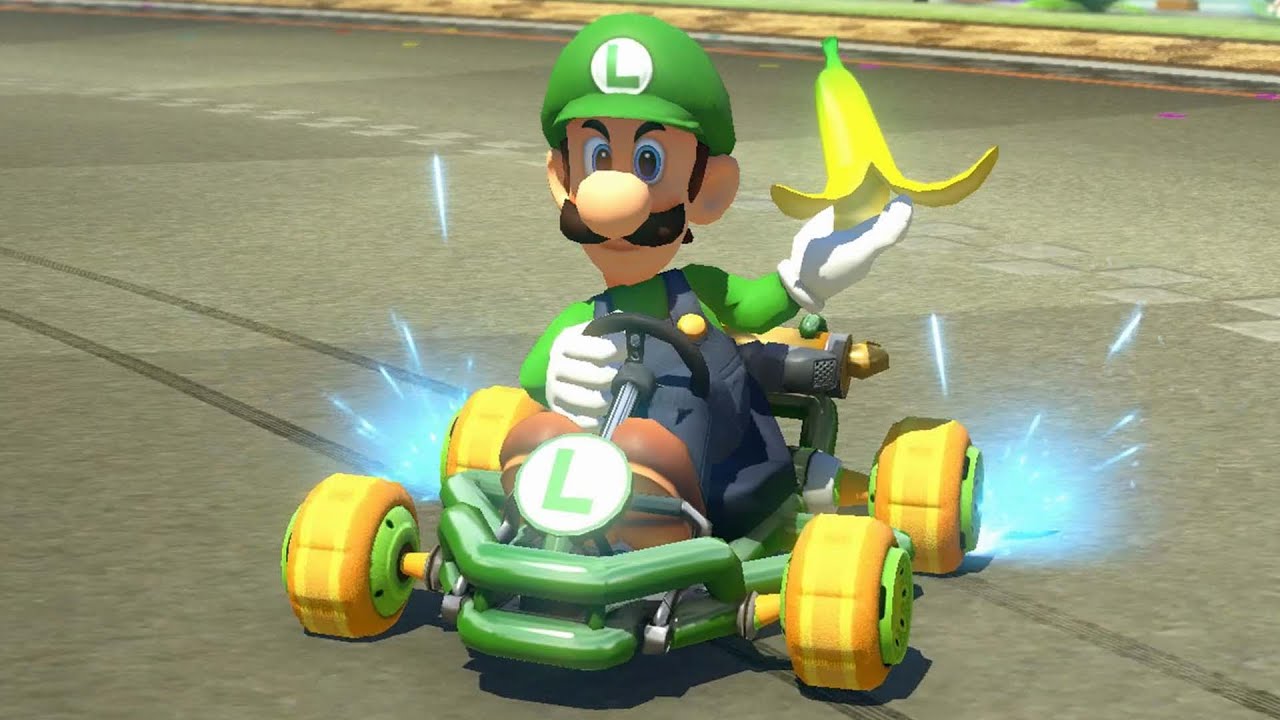 Mario Kart 8 Deluxe - 200cc Egg Cup (Luigi Gameplay)