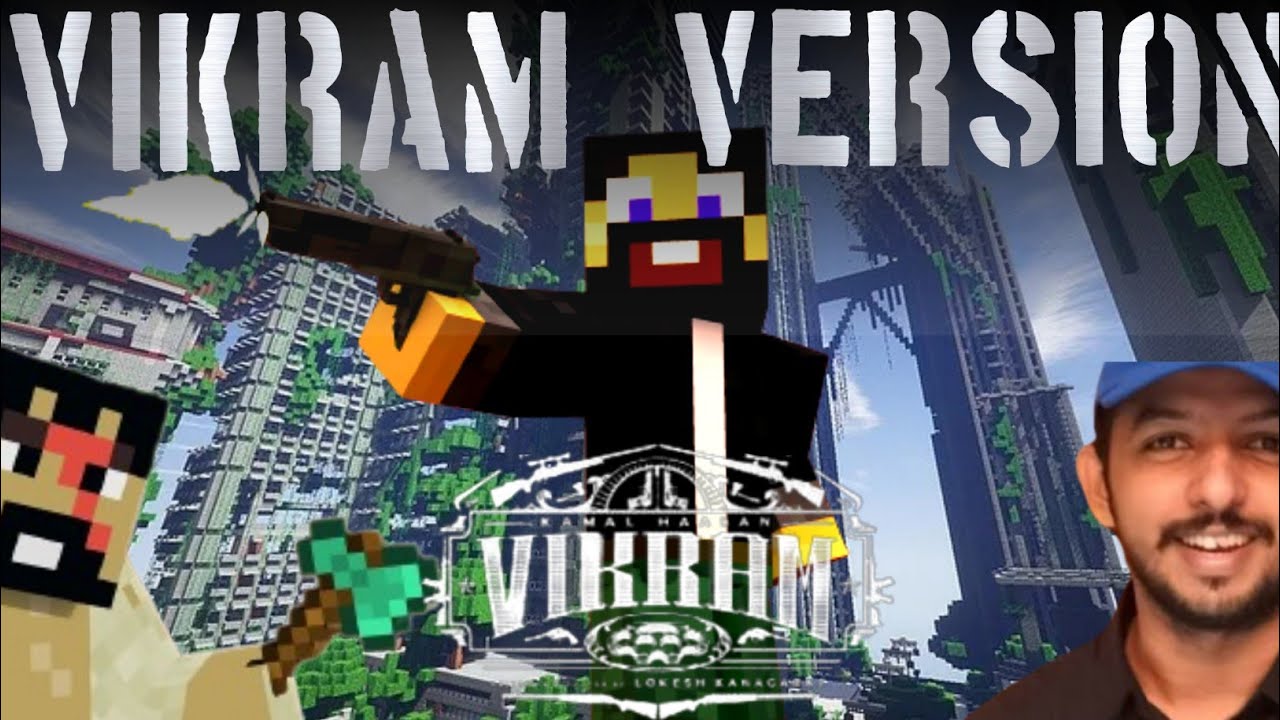 ARUN TRIADS VIKRAM VERSION | THE LEGEND OF MINECRAFT | MINECRAFT&times;VIKRAM | @ArunTriadsGaming