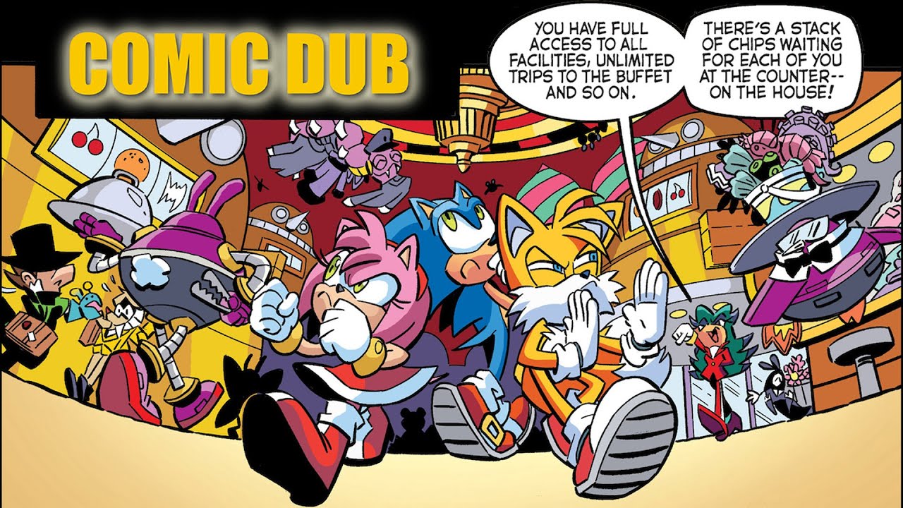 Fighters Gather! - Champions (Part 1) -Archie Sonic 268- COMIC DUB