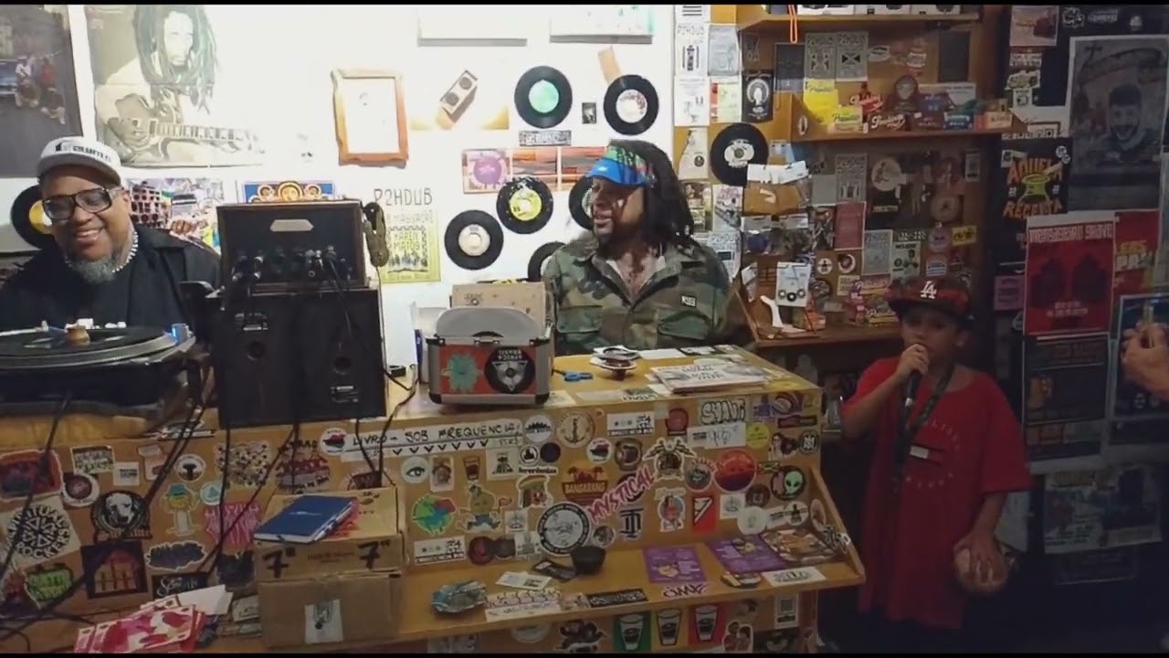 APACHE KID , B NEG&Atilde;O E MISTER JORDAN NA DISCO ATTACK