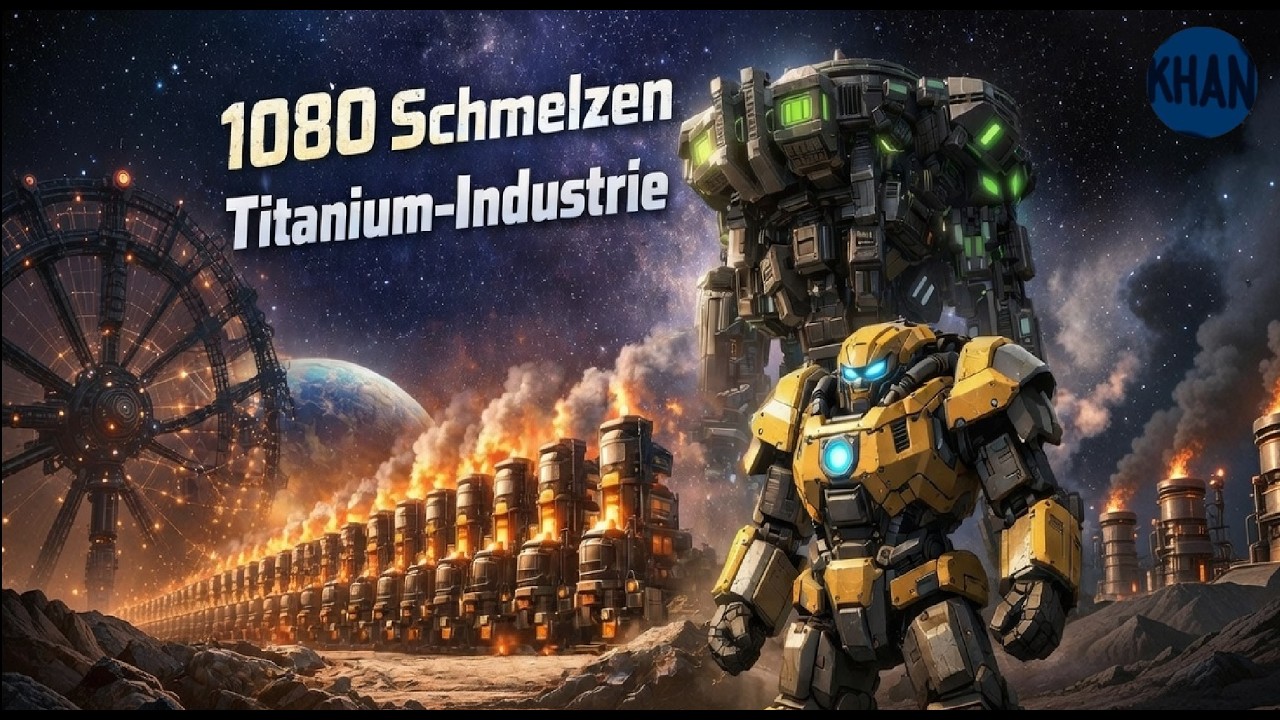 Titanium-Industrie eskaliert – 1080 Schmelzen & Advanced Miner Ausbau