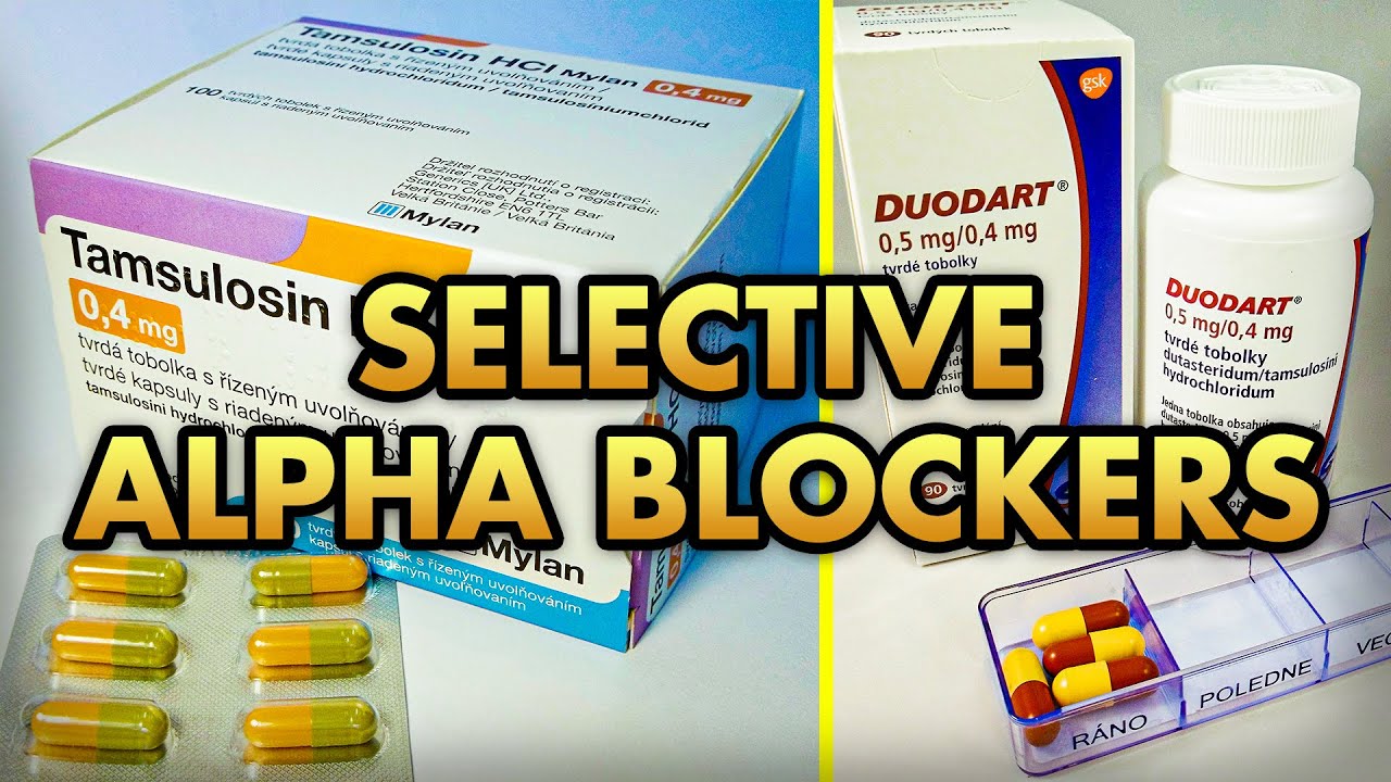 Alpha Blockers Pharmacology: Prazosin, Doxazocin, Terazosin, Tamsulosin and Yohimbine Explained