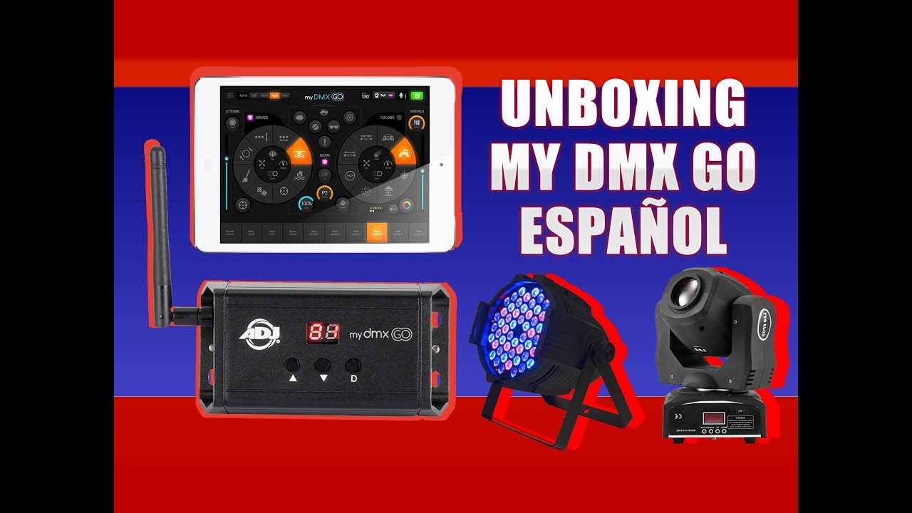 Dj Gig Log #4 UNBOXING ADJ MyDMX GO en Español conoce un DMX inalámbrico increíble!!