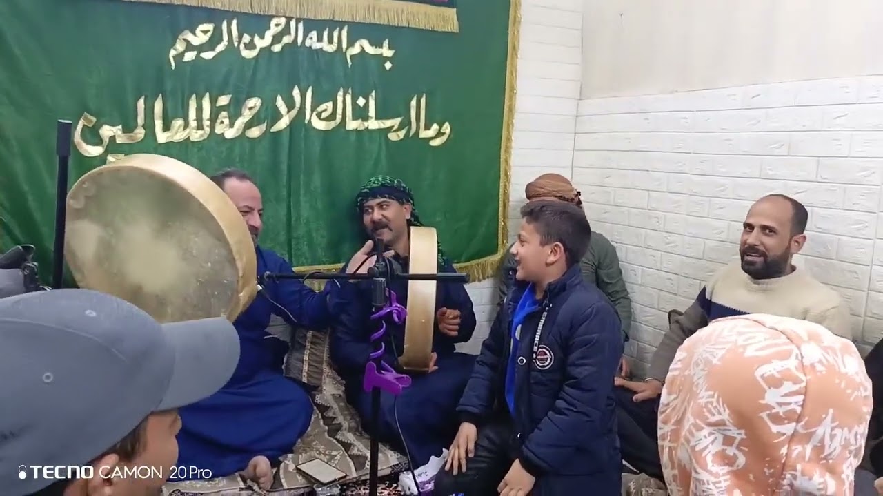 يا رحمن صلي على الساكن براما سيدنا محمد سلطان الزعامه / في تكيه السيد رعد النعيمي