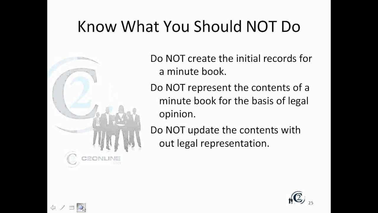 Corporate Minute Book