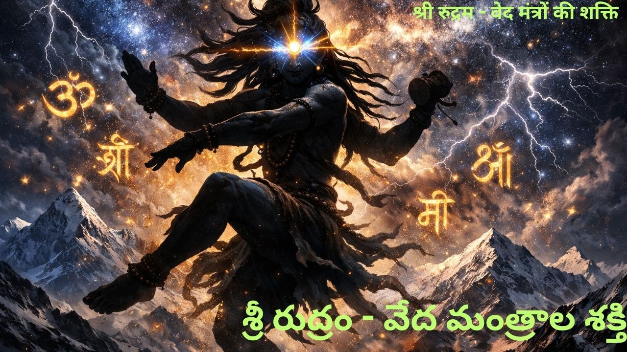 శ్రీ రుద్రం   వేద మంత్రాల శక్తి  श्री रुद्रम   वेद मंत्रों की शक्ति  Shri Rudram   The Power of Vedi