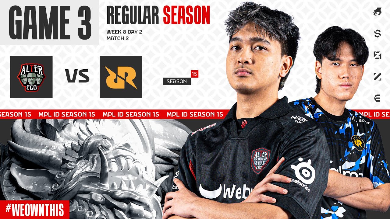 ALTER EGO vs RRQ HOSHI | Regular Season Week 8 Day 2 | Game 3 | #MPLIDS15