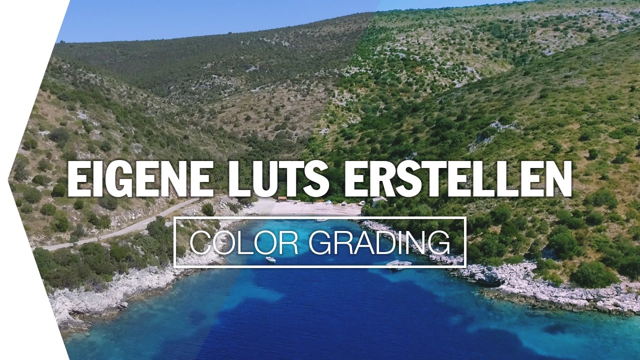 Luts in Photoshop selbst erstellen I COLOR GRADING TUTORIAL