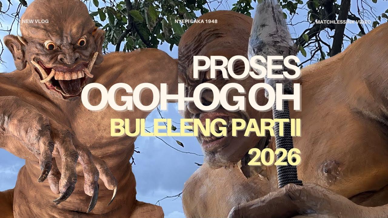 Proses ogoh-ogoh singaraja part 2 #ogohogoh #ogohogohsingaraja #bali #budaya #culture #art #fyp 