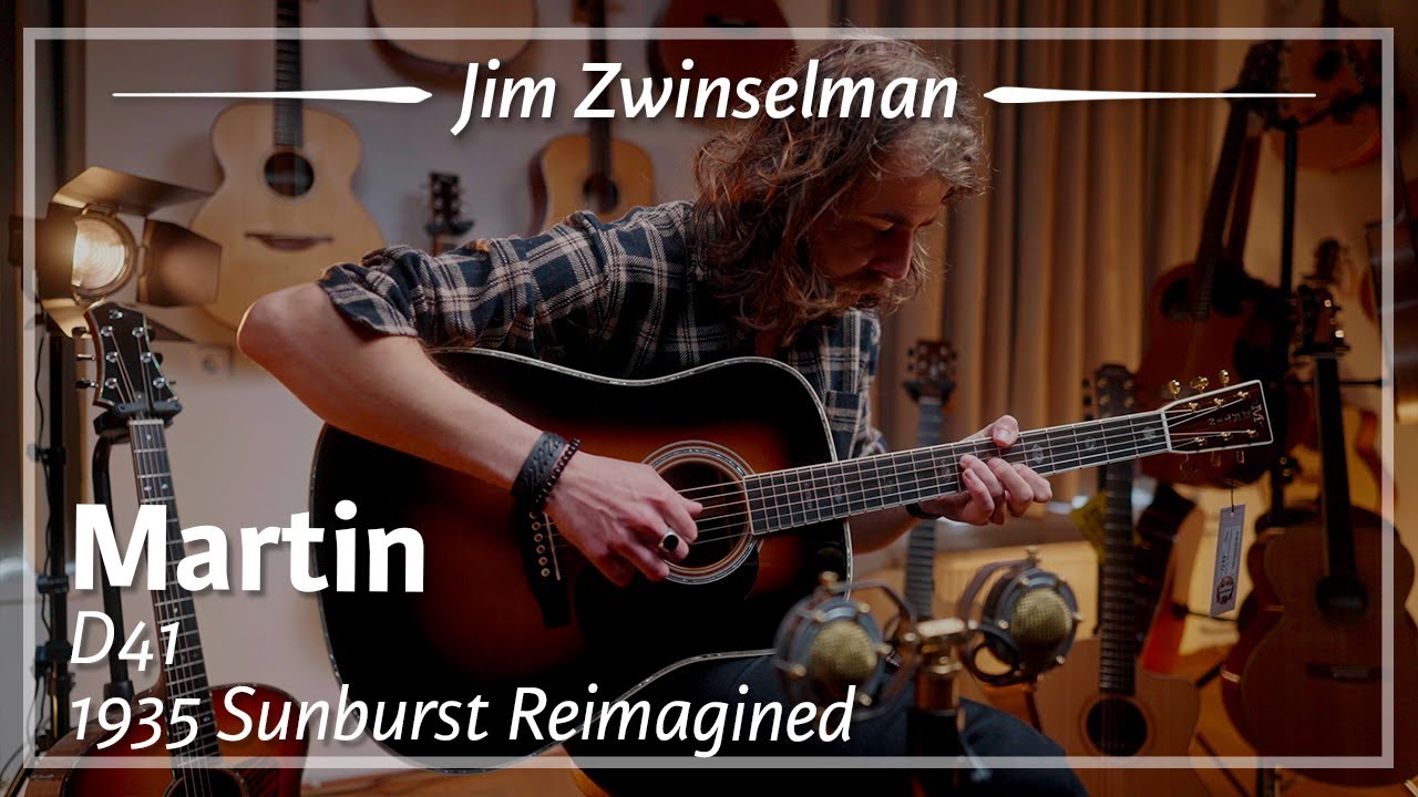 Martin D41 1935 Sunburst Reimagined played by Jim Zwinselman | Demo