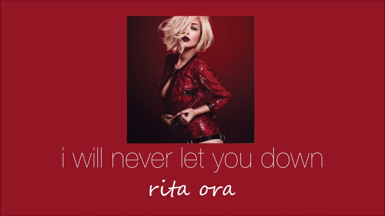 rita ora - i will never let you down (slowed & reverb)