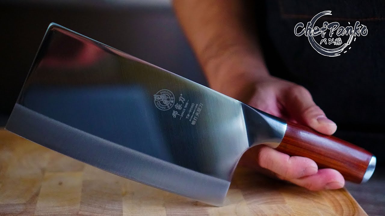 Dengjia Vegetable Cleaver TM9080 Stainless Steel - 9Cr18MoV