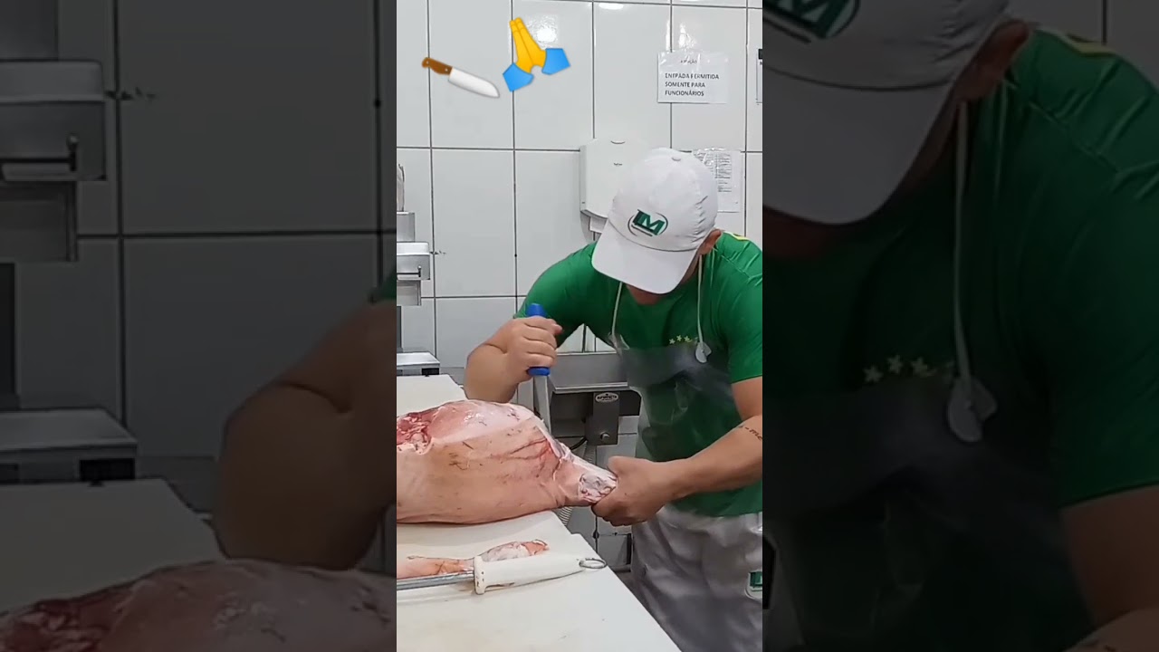 desossa de pernil traseiro