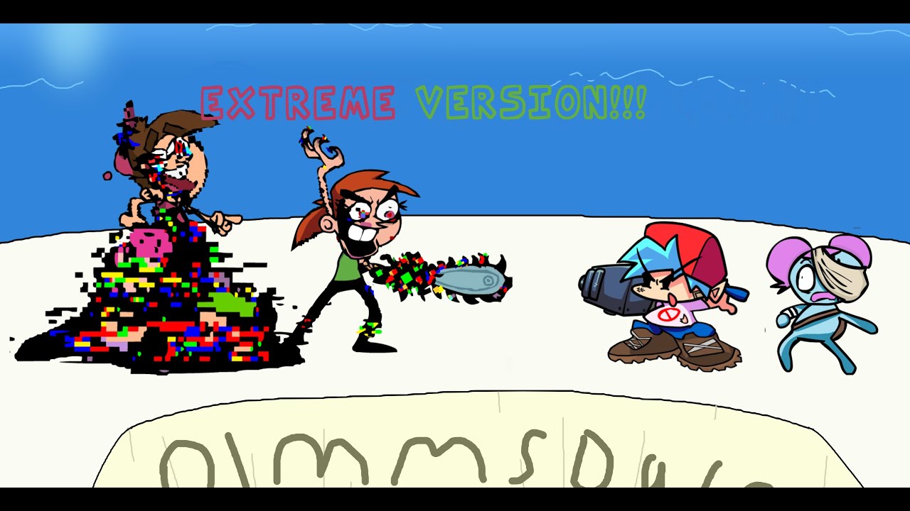 FNF X Pibby V.S. Vicky and ??? - Wish Come True Remix [EXTREME VERSION] Gameplay + New Cutscenes!!