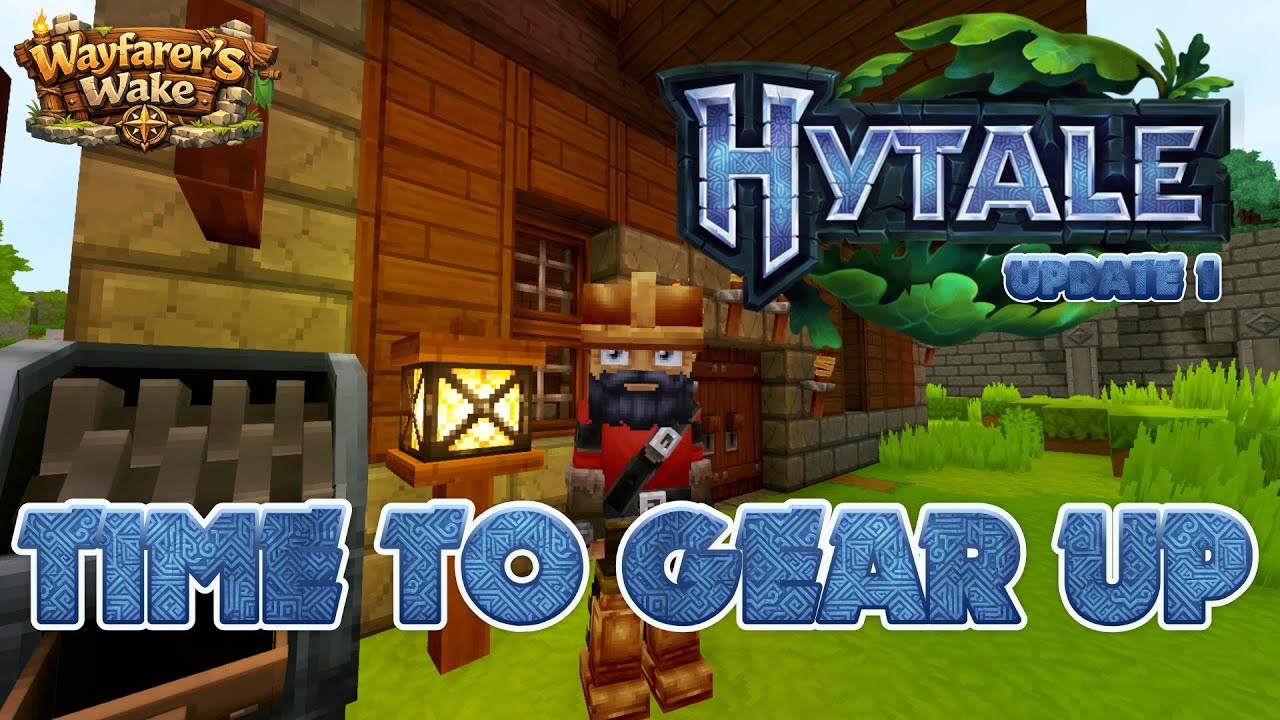 🔴[LIVE] HYTALE (UPDATE 1) - New Adventure! - Time to gear up